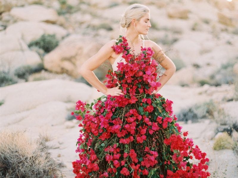 Where florist meets seamstress